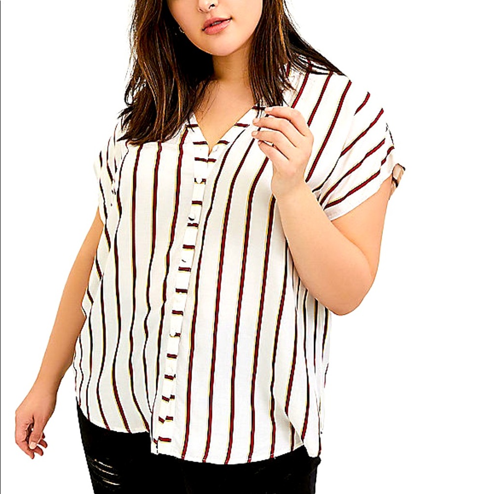 Torrid striped top